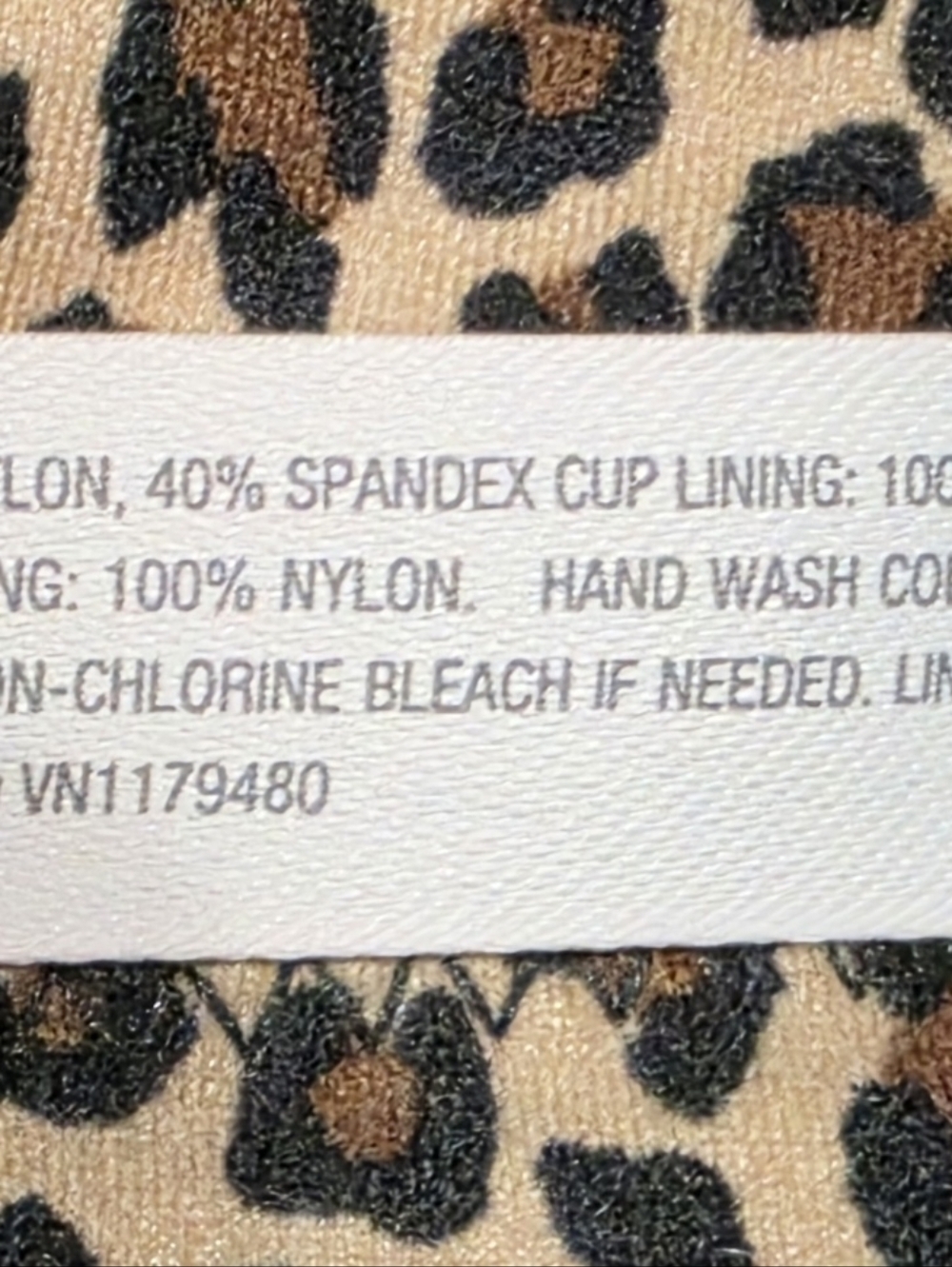 Auden Leopard Print Bra Size 42C - Picture 5 of 7